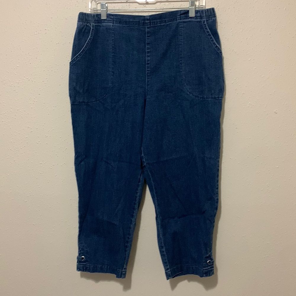 3for$20 cropped jeans Xl